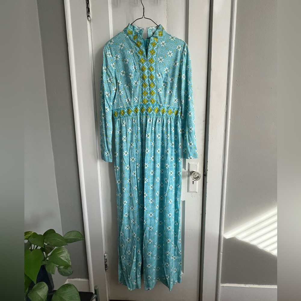 Vintage Women’s Dress 1970s Size 14